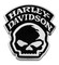 Harley-Davidson 1.5 inch. Willie G Skull Logo Metal Pin, Silver Nickel Finish - Wisconsin Harley-Davidson