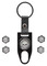 Harley-Davidson Willie G Skull Logo Valve Stem Covers & Key Chain - Black - Wisconsin Harley-Davidson