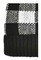 Harley-Davidson Free Shipping - That's A Wrap Women's Buffalo Plaid & Pom Knit Winter Beanie Cap - White & Black - Free Shipping on many products plus Orders Over $99