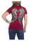 Harley-Davidson Free Shipping - Liberty Wear Women's Vintage Wings & Stars Short Sleeve V-Neck Tee - Burgundy - Free Shipping on many products plus Orders Over $99