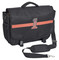 Harley-Davidson #1 Logo Messenger Bag, Lightweight Laptop Briefcase - Black/Rust - Wisconsin Harley-Davidson