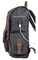 Harley-Davidson Travel Backpack, Ponderosa Ballistic & Leather USB Bag - Black - Largest Selection of Harley-Davidson Products