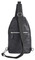 Harley-Davidson Genuine Leather Chest Sling Backpack, Bar & Shield Logo - Black - No Hassle Returns at Wisconsin Harley
