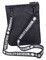 Harley-Davidson Women's Rubber H-D Crossbody Sling Purse - Black/Off White - No Hassle Returns at Wisconsin Harley