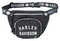 Harley-Davidson Text Logo Adjustable Belt Bag, Water-Resistant - Black/Off-White - Wisconsin Harley-Davidson