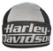 Harley-Davidson Men's Oversized H-D Polyester Colorblocked Skull Cap- Gray/Black - Wisconsin Harley-Davidson