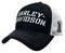 Harley-Davidson Men's Dark Grit H-D Snapback Colorblocked Mesh Trucker Hat - Wisconsin Harley-Davidson