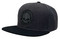 Harley-Davidson Mens Willie G Skull Snapback Flat Brim Baseball Cap - Gray/Black - Wisconsin Harley-Davidson