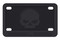 Harley-Davidson Silicone Motorcycle License Plate Frame, Willie G Skull - Black - Wisconsin Harley-Davidson