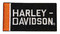 Harley-Davidson 4 in. Embroidered Bold Orange Bar Emblem Sew-On Patch - Black - Wisconsin Harley-Davidson