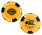Harley-Davidson Custom Wisconsin Harley Poker Chip Collectible - Yellow/Black - Wisconsin Harley-Davidson