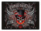 Harley-Davidson Loyal to One Skull Embossed Tin Sign, 17.125 x 13 inches - Black - Wisconsin Harley-Davidson