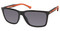 Harley-Davidson Men's Square Frame Sunglasses, Shiny Black Frames & Smoke Lenses - Wisconsin Harley-Davidson