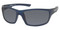 Harley-Davidson Men's Racing Stripe Sunglasses, Matte Blue Frames & Smoke Lenses - Wisconsin Harley-Davidson