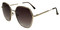 Harley-Davidson Women's Fashion Sunglasses, Gold Frame & Gradient Brown Lenses - Wisconsin Harley-Davidson