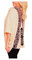 Harley-Davidson Women's Floral Laced 3/4 Sleeve Open Front Cardigan, Natural - Wisconsin Harley-Davidson