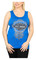 Harley-Davidson Women's Native Embellished Scoop Neck Sleeveless Tank Top - Blue - Wisconsin Harley-Davidson