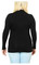 Harley-Davidson Women's Embellished #1 Winged Mock Neck Long Sleeve Top - Black - No Hassle Returns at Wisconsin Harley