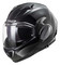 LS2 Helmets Valiant II Blackout Modular Motorcycle Helmet, Matte Black - Wisconsin Harley-Davidson