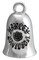 Harley-Davidson Engraved Black Rose H-D Script Ride Bell - Silver Finish - Wisconsin Harley-Davidson