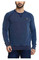 Royal Enfield Himalyan Crew-Neck Pullover Knitted Cotton Sweatshirt - Indigo - Wisconsin Harley-Davidson