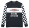 Harley-Davidson Men's Racing Checkerboard Long Sleeve Jersey Tee 96338-22VM - Wisconsin Harley-Davidson