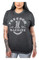 Harley-Davidson Women's Motor Motto Crew-Neck Short Sleeve Relaxed Tee - Black - Wisconsin Harley-Davidson