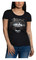 Harley-Davidson Women's Goth Willie G Skull Short Sleeve Scoop Neck Tee - Black - Wisconsin Harley-Davidson