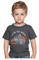Harley-Davidson Boys Colossal Short Sleeve Cotton Tee, Toddler & Youth, Charcoal - Wisconsin Harley-Davidson