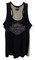 Harley-Davidson Women's Embellished B&S Emphasis Sleeveless Tank Top- Black/Gray - Wisconsin Harley-Davidson