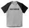 Harley-Davidson Men's Performance Short Sleeve Colorblock Tee - Gray 99065-22VM - Wisconsin Harley-Davidson