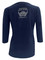 Harley-Davidson Free Shipping - Harley-Davidson Women's Curved Formed 3/4 Sleeve V-Neck Tee - Navy Blue - Free Shipping on many products plus Orders Over $99