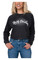 Harley-Davidson Women's Embellished Sun Rays Cropped Fleece Pullover - Black - Wisconsin Harley-Davidson
