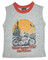 Harley-Davidson Little Boys' Distressed Sleeveless Toddler Muscle Tee - Gray - Wisconsin Harley-Davidson
