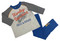 Harley-Davidson Little Boys' 2-Piece Toddler 3/4 Sleeve Tee & Pant Set, Gray - Wisconsin Harley-Davidson