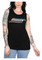 Harley-Davidson Women's Switchback Fullback Keyhole Sleeveless Tank Top - Black - Wisconsin Harley-Davidson