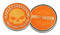 Harley-Davidson Pumpkin Spice Logos Metal Challenge Coin, 1.75 inch - Orange - Wisconsin Harley-Davidson