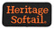 Harley-Davidson 4 in. Embroidered Heritage Softail Emblem Sew-On Patch - Black - Wisconsin Harley-Davidson