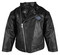 Harley-Davidson Little Boys' B&S Logo Faux Leather Toddler Biker Jacket - Black - Wisconsin Harley-Davidson