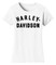 Harley-Davidson Women's Forever Racer Font Short Sleeve Tee - White 99020-23VW - Wisconsin Harley-Davidson