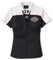 Harley-Davidson Women's Elemental Zip Front Short Sleeve Shirt 99024-23VW - Wisconsin Harley-Davidson