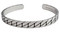 Harley-Davidson Men's Flat Chain Single Cuff Bracelet - Stainless Steel - Wisconsin Harley-Davidson