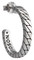 Harley-Davidson Free Shipping - Harley-Davidson Women's Flat Chain Small Hoop Earrings - Stainless Steel - Free Shipping on many products plus Orders Over $99