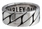 Harley-Davidson Men's Flat Chain Thick Band Ring - Silver Stainless Steel - Wisconsin Harley-Davidson