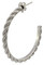 Harley-Davidson Free Shipping - Harley-Davidson Women's Sculpted Rope Large Hoop Earrings - Stainless Steel - Free Shipping on many products plus Orders Over $99