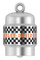 Harley-Davidson Free Shipping - Harley-Davidson Racing Checkered H-D Script Motorcycle Ride Bell - Silver Finish - Free Shipping on many products plus Orders Over $99