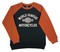 Harley-Davidson Little Boys' Fleece Crew Colorblock Pullover Toddler Sweatshirt - Wisconsin Harley-Davidson
