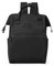 Harley-Davidson Women's Black Opal Tote Backpack w/ Hideaway Straps - Black - Wisconsin Harley-Davidson