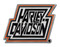Harley-Davidson 1.5 inch. H-D Lightning Metal Pin, Silver & Orange Finishes - Wisconsin Harley-Davidson