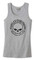 Harley-Davidson Women's Ultra Classic Skull Sleeveless Tank Top- Gray 99053-23VW - Wisconsin Harley-Davidson